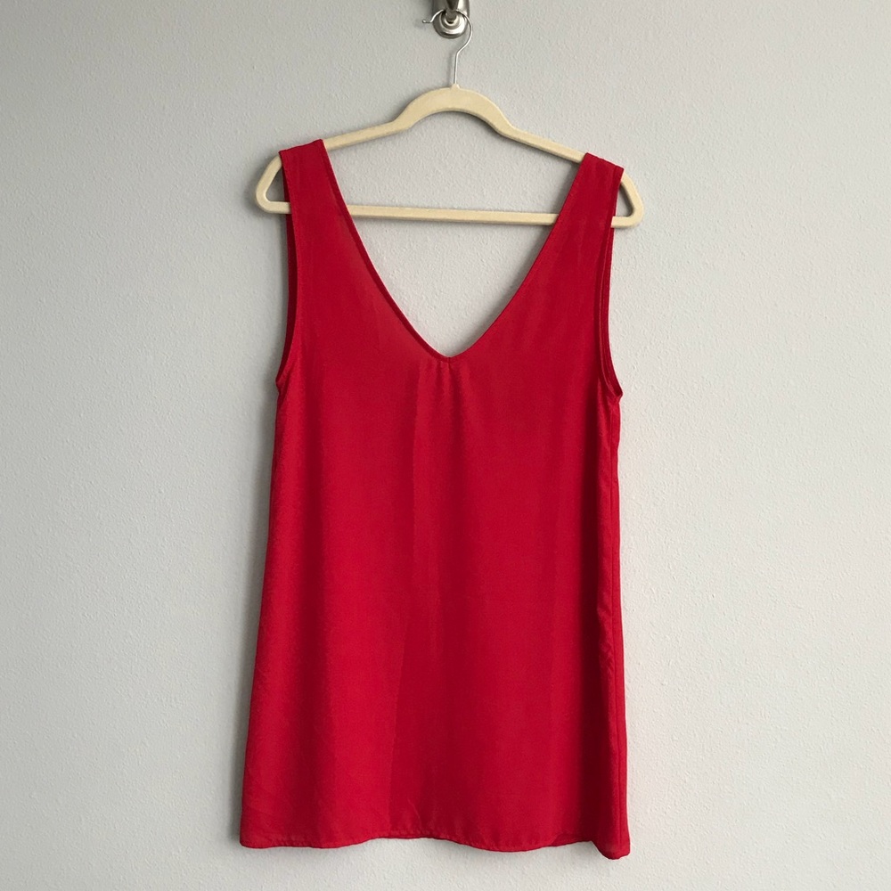 Planet Blue “Blue Life” Dress with V scoop back.